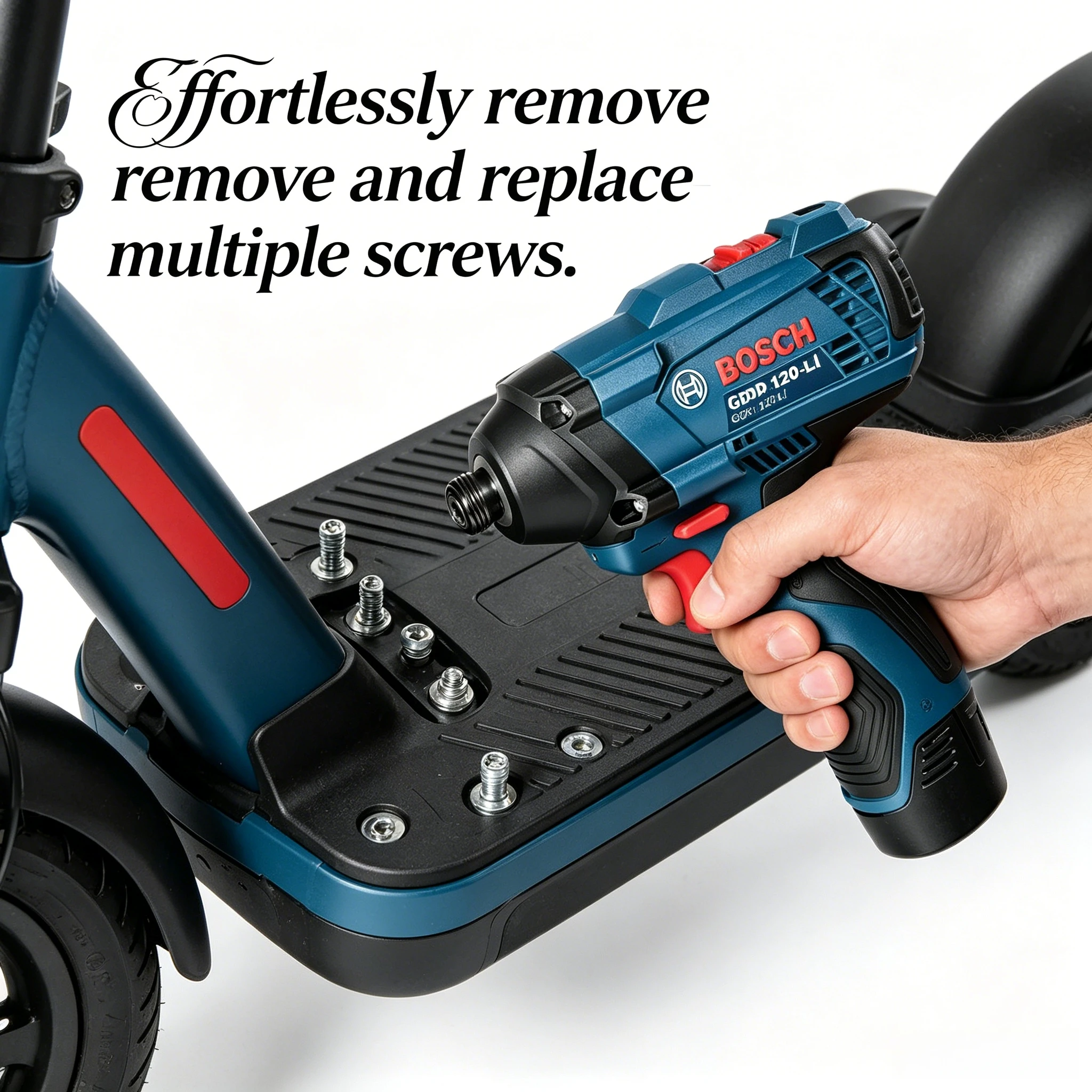 Torque Wrench - บ๊อช GDR120-LI ประแจกระแทกไร้สาย 12V ระดับมืออาชีพ, เครื่องมือไฟฟ้าแรงบิด
