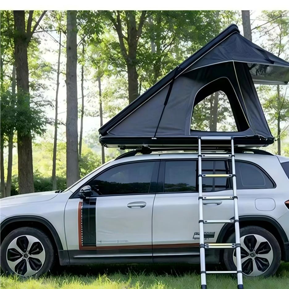 Car Lift - เต็นท์บนหลังคารถแบบเปลือกแข็งลายพรางอ็อกซ์ฟอร์ด สำหรับทุกฤดูกาล แบบสองชั้น เปิด-ปิดอัตโนมัติอย่างรวดเร็ว พร้อมหลังคาซันรูฟแบบยกอัตโนมัติ พกพาสะดวก