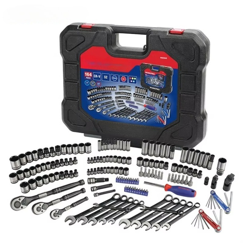 Socket Set - ชุดเครื่องมือช่างซ่อมรถยนต์ 164 ชิ้น ขนาด 1/4