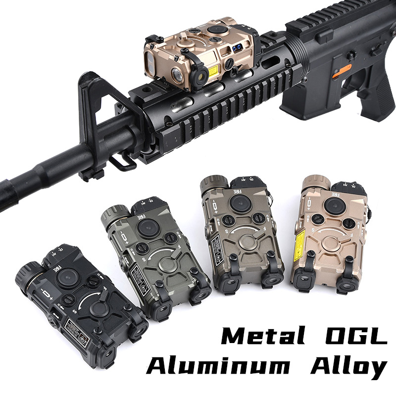 Timing Light Gun - อุปกรณ์ติดปืนยิงอัดลม/ปืนของเล่น/ปืนอีเอจี รุ่น PEQ 15 OGL พร้อมไฟฉายสโตรบสีขาว