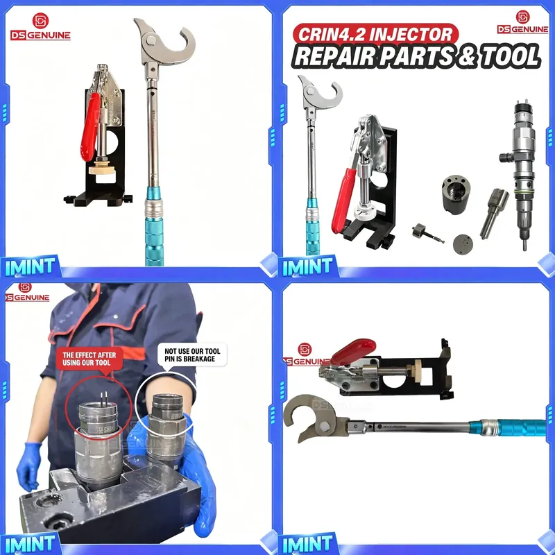 Torque Wrench - ชุดเครื่องมือถอดหัวฉีด DD13 DD15 DD16 CRIN4.2 พร้อมอุปกรณ์ดึง