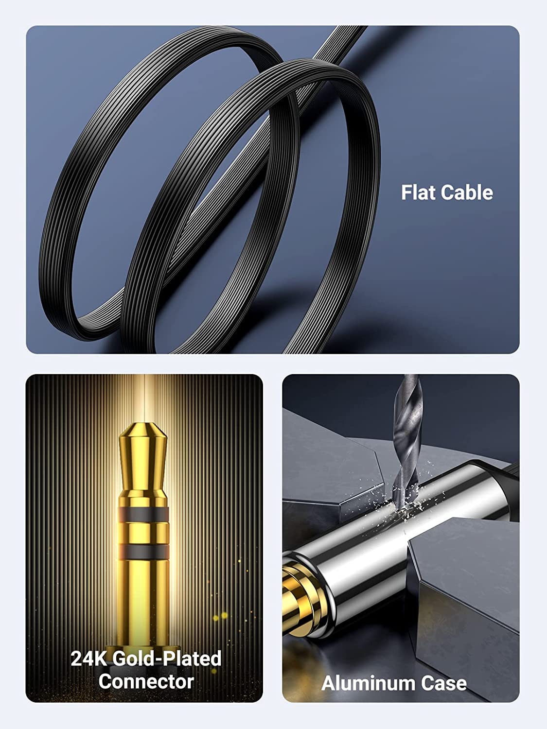 สาย Aux UGREEN สำหรับรถยนต์ สา - Car Jack บทวิจารณ์และราคา