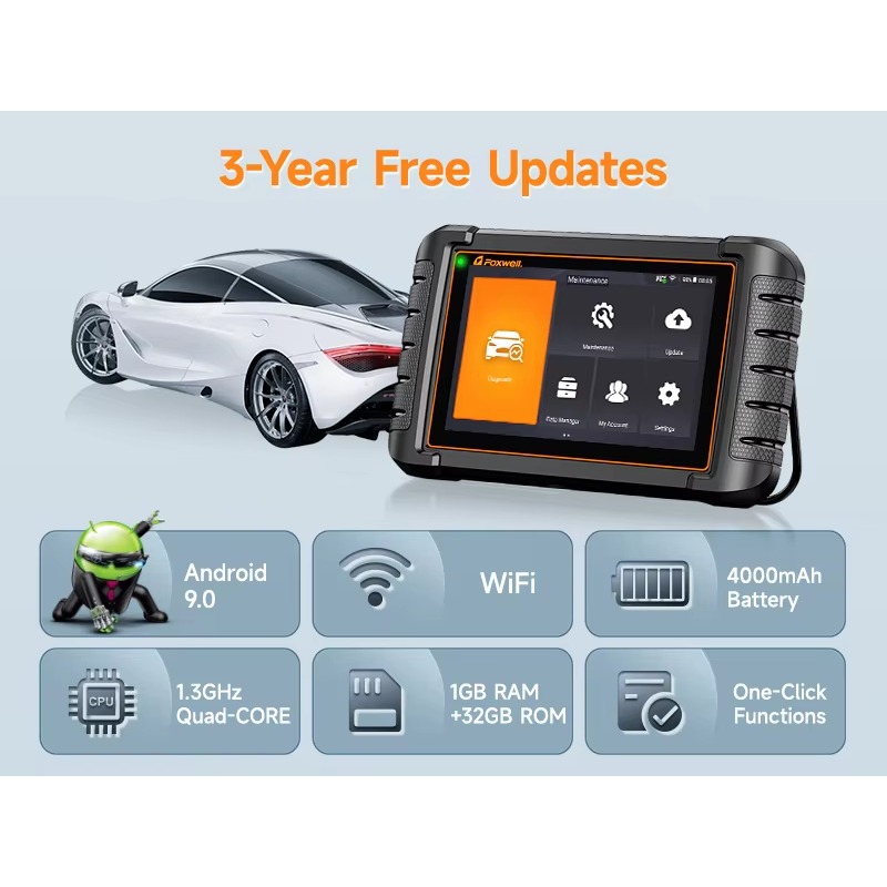 เครื่องสแกนวินิจฉัยรถยนต์ NT80 - Car Diagnostic Tool บทวิจารณ์และราคา