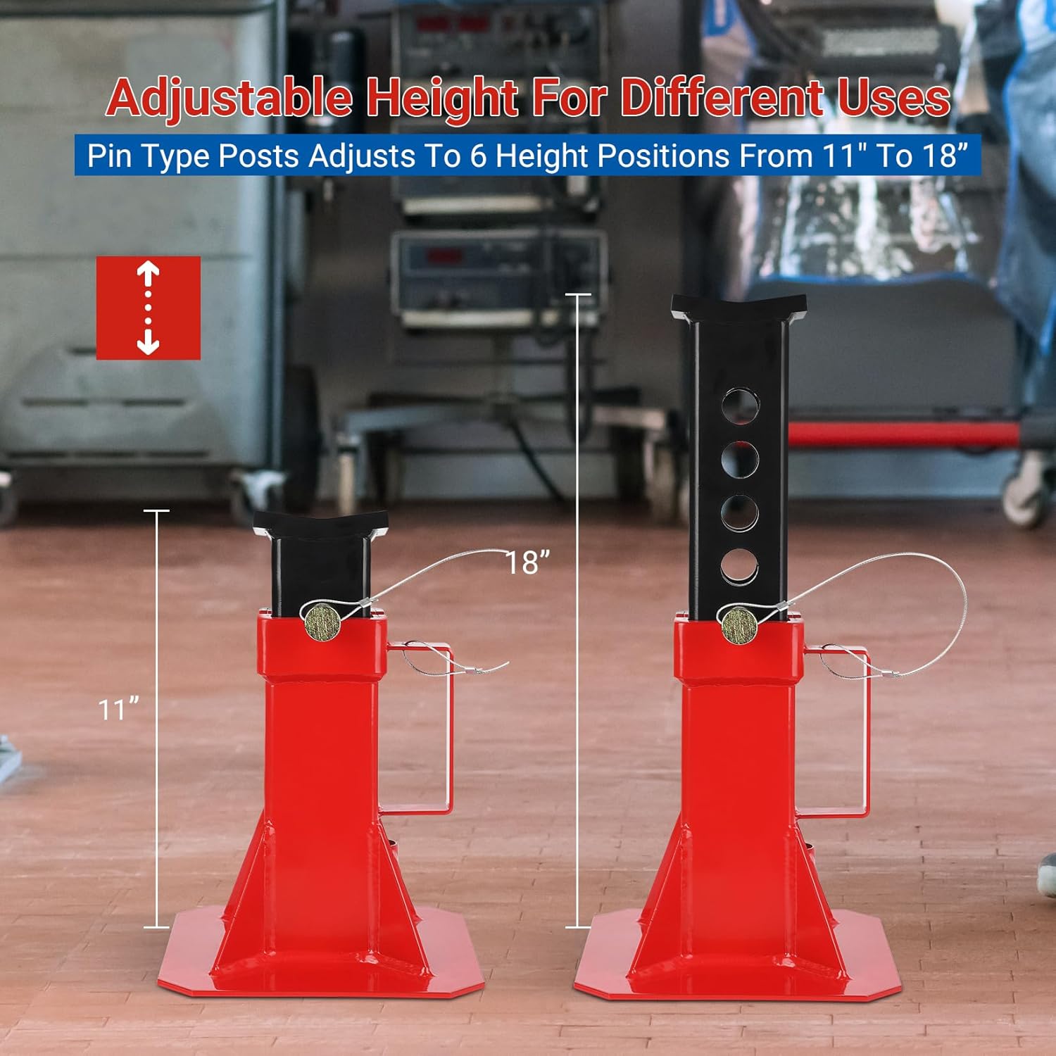 ขาตั้งยกรถเหล็ก รับน้ำหนัก 12  - Car Jack บทวิจารณ์และราคา