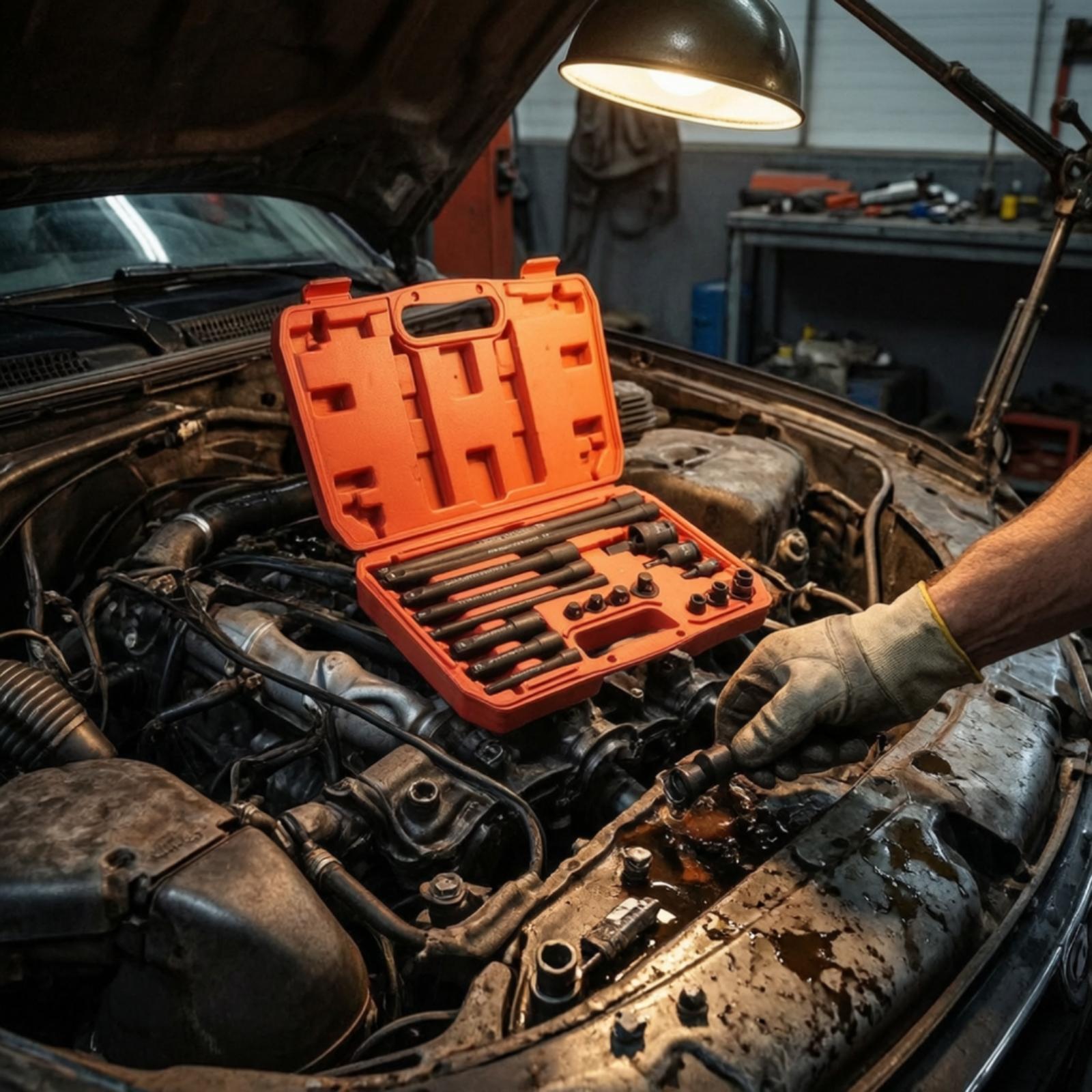 ชุดประแจกระแทก 18 ชิ้น พร้อมก้ - Automotive Tools บทวิจารณ์และราคา
