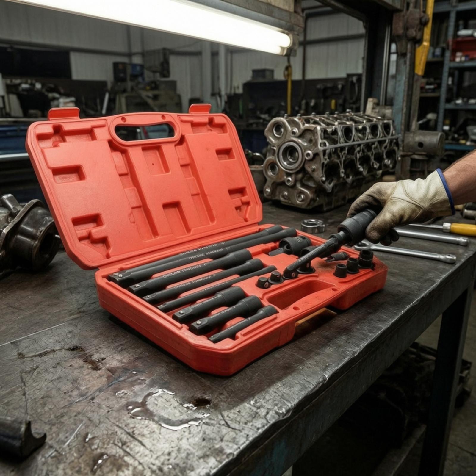 ชุดประแจกระแทก 18 ชิ้น พร้อมก้ - Automotive Tools บทวิจารณ์และราคา