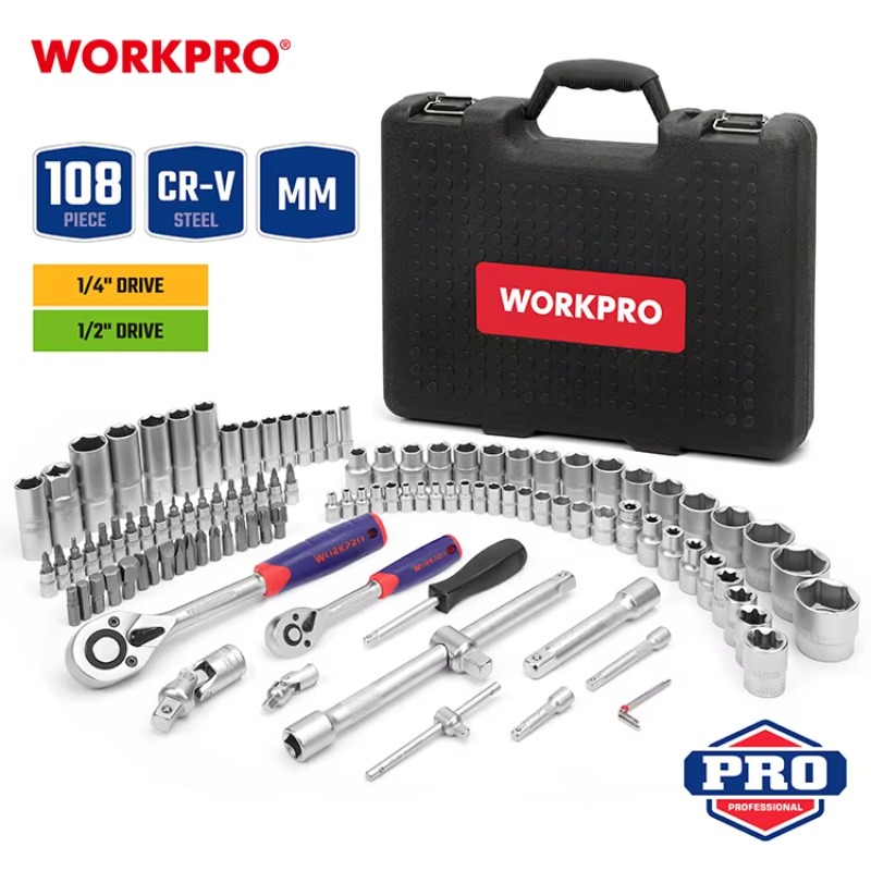 ชุดเครื่องมือซ่อมรถยนต์ระดับมื - Socket Set บทวิจารณ์และราคา