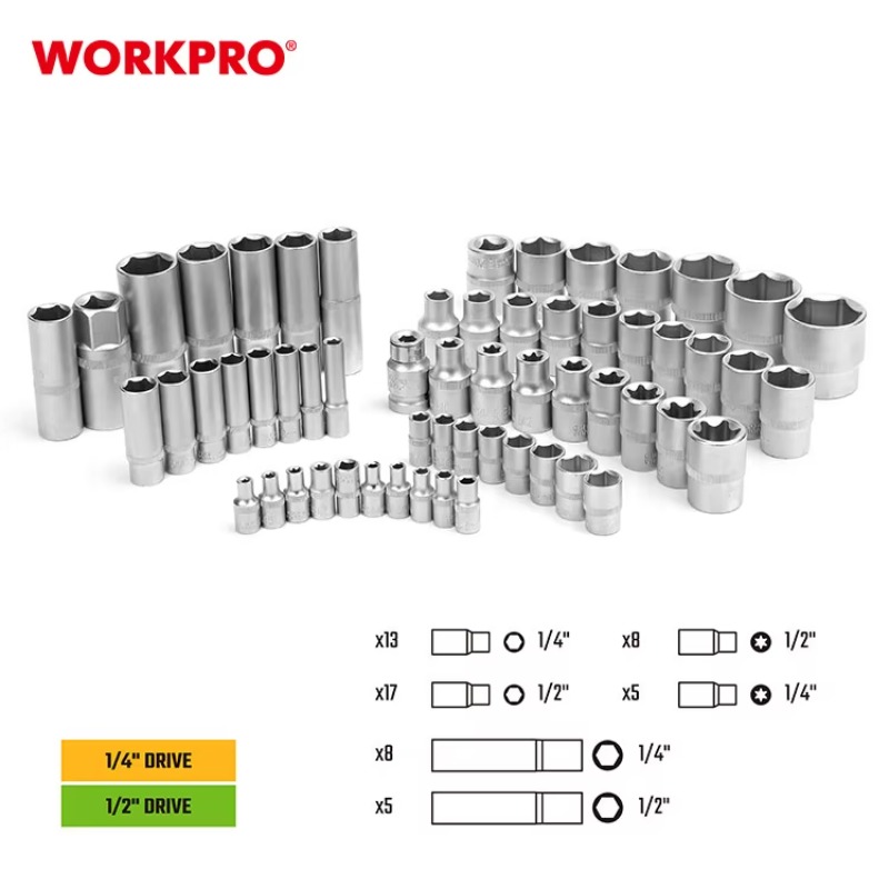 ชุดเครื่องมือซ่อมรถยนต์ระดับมื - Socket Set บทวิจารณ์และราคา