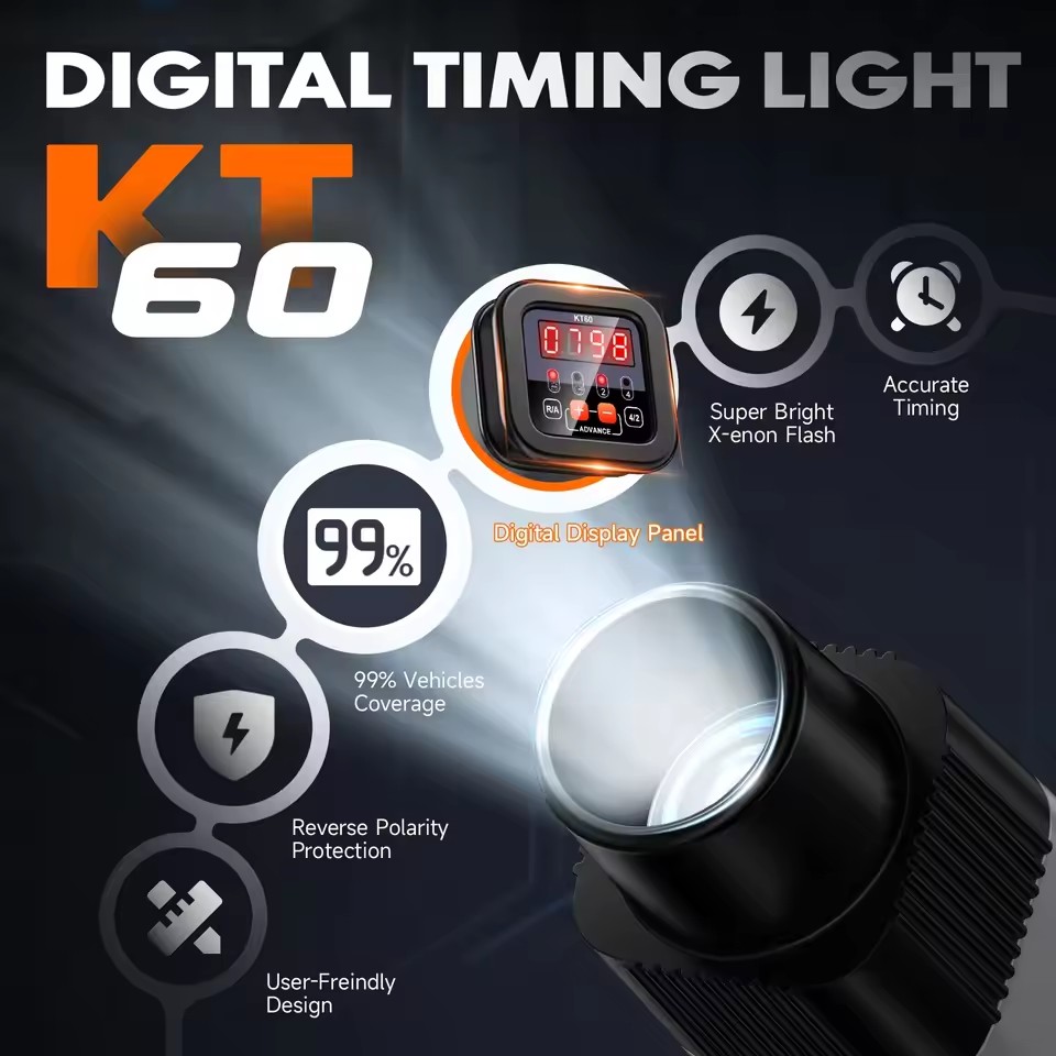 KZYEE KT60 อัตโนมัติดิจิตอล 2  - Timing Light Gun บทวิจารณ์และราคา