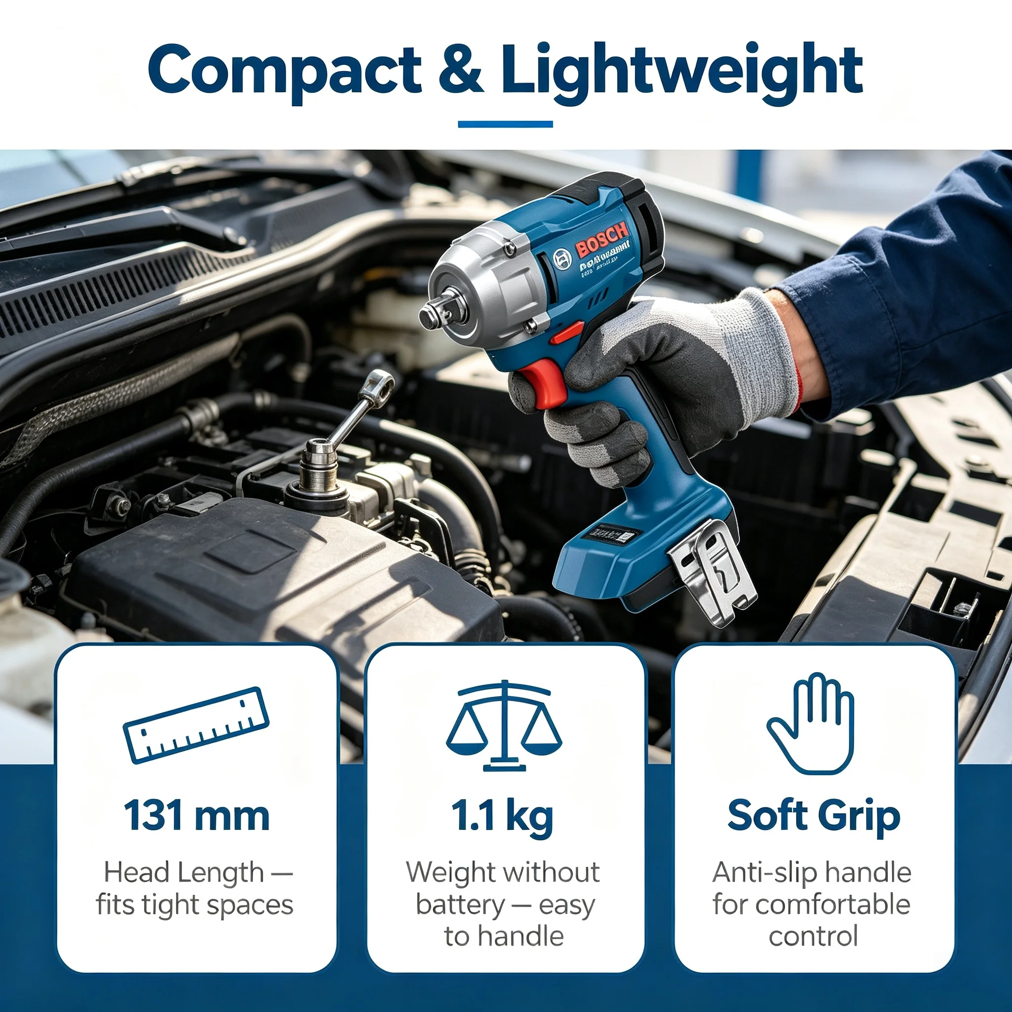 บ๊อช โปรเฟสชันแนล GDS 18V-350  - Torque Wrench บทวิจารณ์และราคา