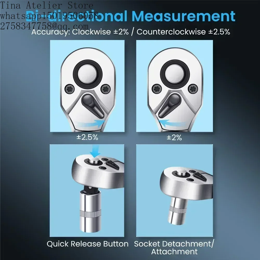 GOYOJO ประแจวัดแรงดิจิตอลระดับ - Torque Wrench บทวิจารณ์และราคา