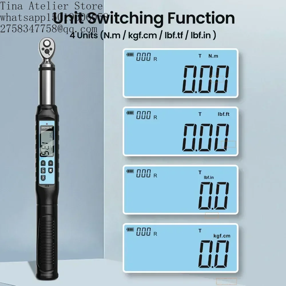 GOYOJO ประแจวัดแรงดิจิตอลระดับ - Torque Wrench บทวิจารณ์และราคา