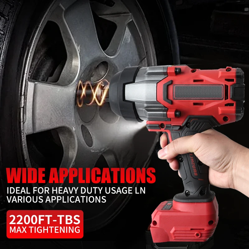 ประแจบล็อกไร้สาย ขนาด 1/2 นิ้ว - Torque Wrench บทวิจารณ์และราคา